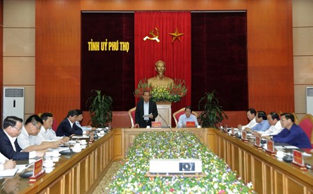 Kiểm tra, giám sát công tác phòng chống tham nhũng tại Phú Thọ